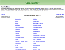 Tablet Screenshot of gardenlinks.co.uk